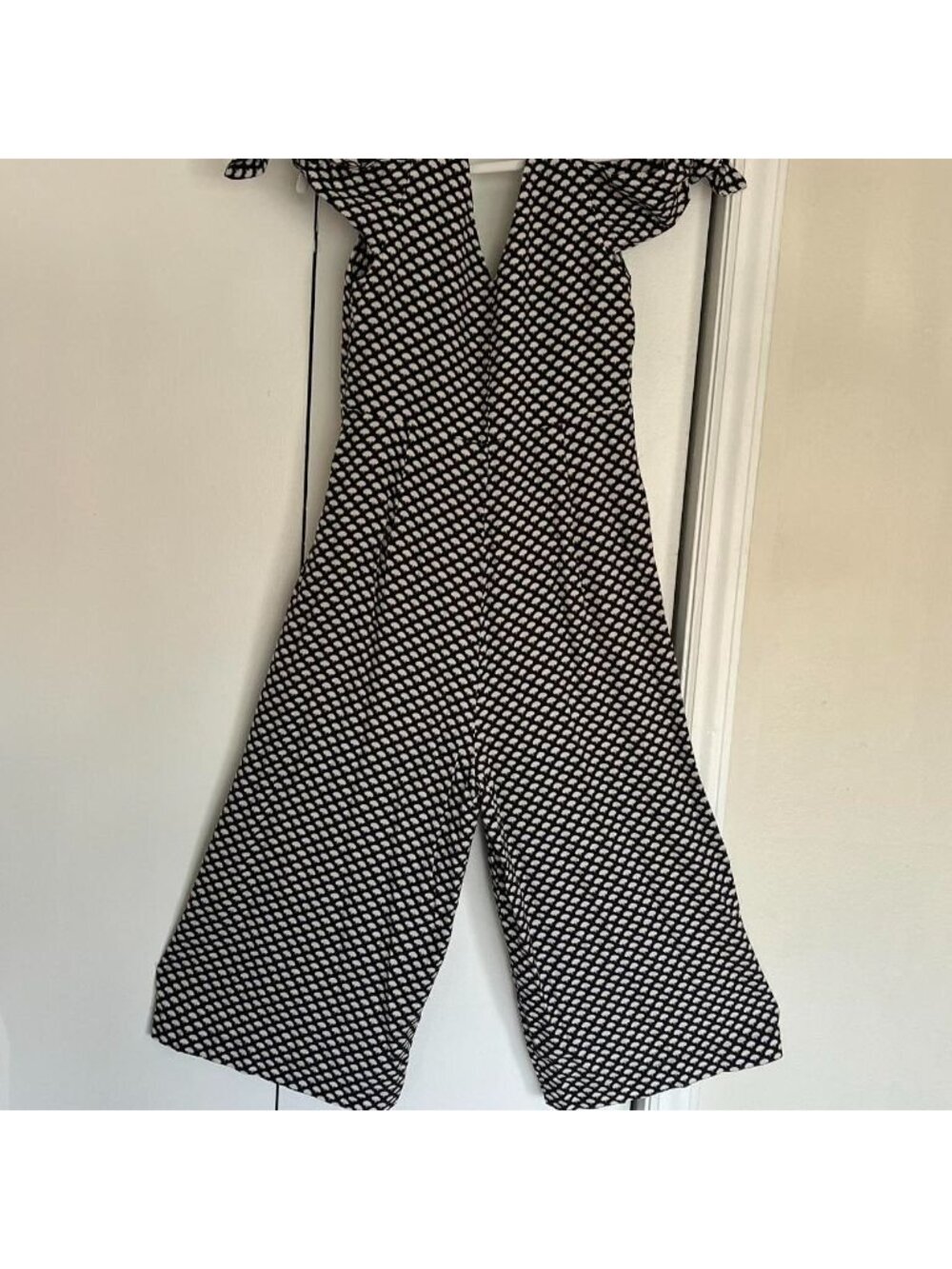 Farm Rio Women's  Polkadot Small Jumpsuit Festival Summer Wide Leg Sporty Cutesy - Picture 5 of 8